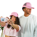 PINK TRUCKER CAP