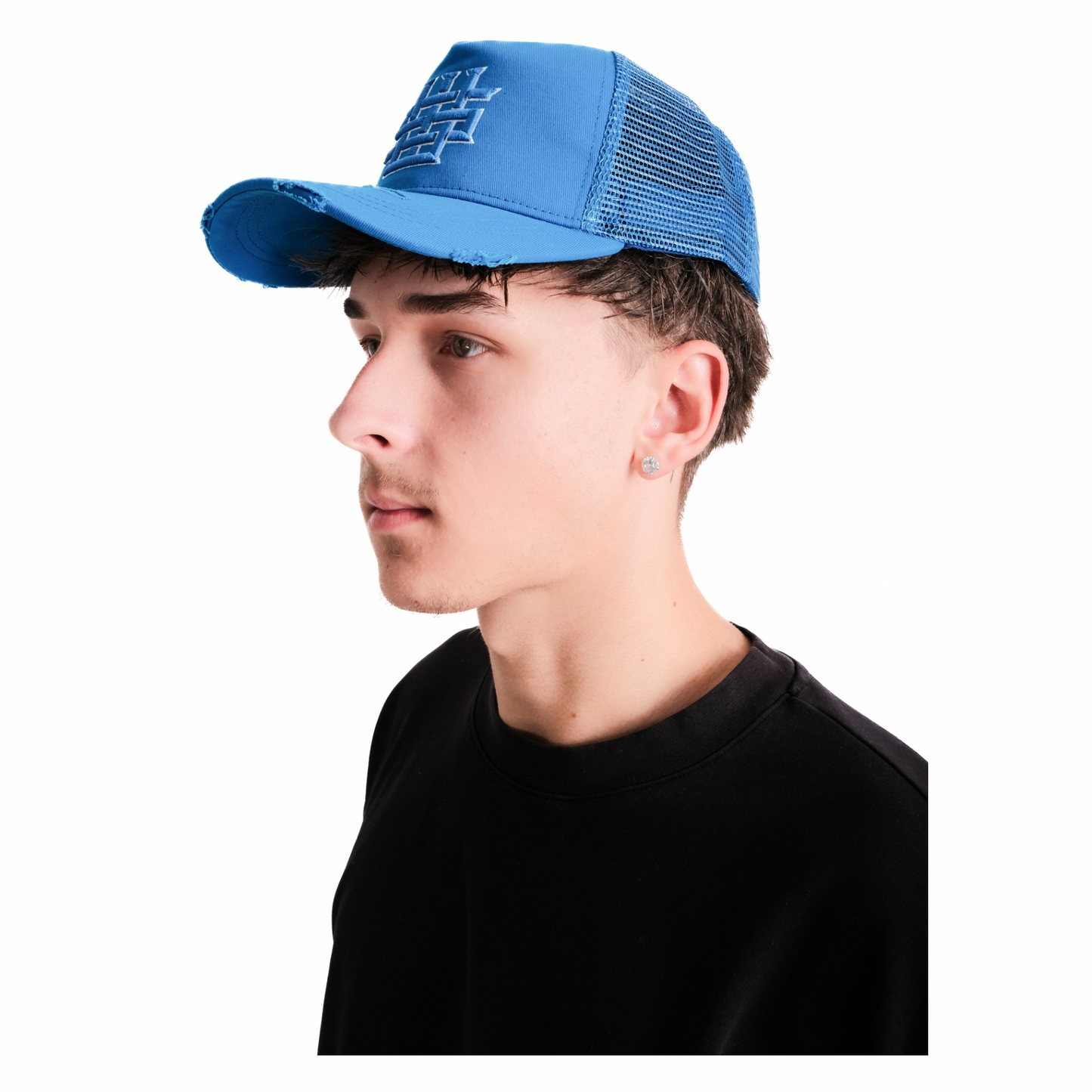 BLUE TRUCKER CAP